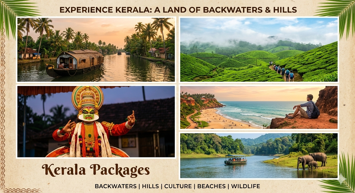 Kerala Backwater & Munnar Escape